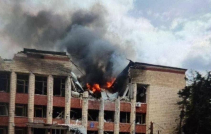 Удар по Марківці: дрони атакували окупаційну адміністрацію на Луганщині під час наради, - ФОТО, ВІДЕО