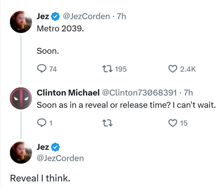 Metro 2039 — інсайдер розкрив назву нового шутера від української студії 4A Games