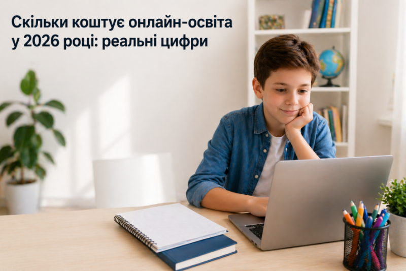Скільки коштує онлайн-освіта у 2026 році: реальні цифри