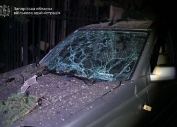 У Запоріжжі внаслідок атаки дронів поранено чоловіка