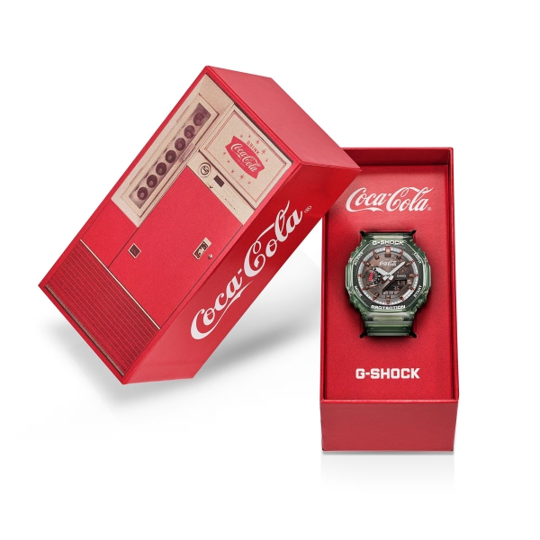 Casio представила лімітовану серію G-Shock у колаборації з Coca-Cola до 140-річчя бренду