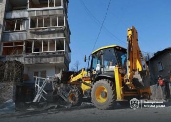 У Запоріжжі після обстрілів без газу залишаються мешканці двох багатоповерхівок