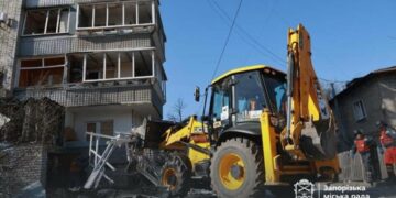 У Запоріжжі після обстрілів без газу залишаються мешканці двох багатоповерхівок