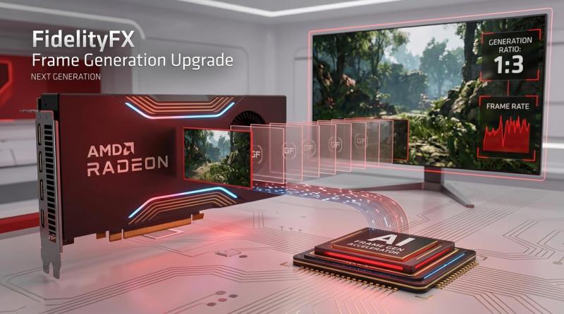 AMD готує &laquo;багатокадрову&raquo; відповідь Nvidia: що знайшли в коді FSR