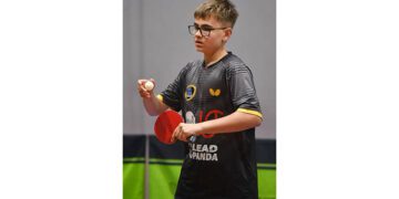 Дніпрянин Марк Вороной став дворазовим призером України з настільного тенісу