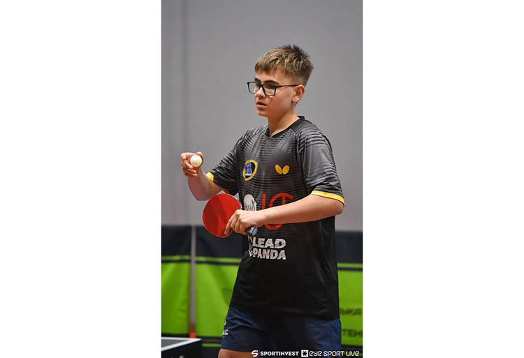 Дніпрянин Марк Вороной став дворазовим призером України з настільного тенісу