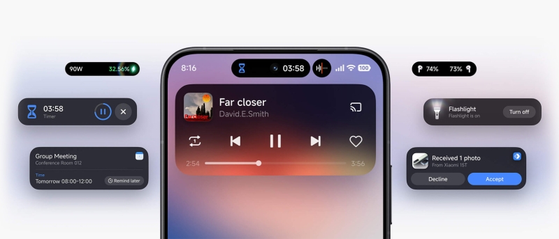 Xiaomi 15T отримує HyperOS 3.1 на базі Android 16: «острови» та стабільність