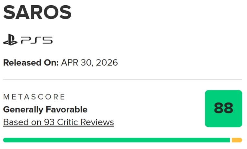 Крутий ексклюзив, неймовірний шутер і неоднозначний roguelike &mdash; критики у захваті від Saros і ставлять грі найвищі оцінки