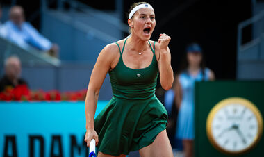 Марта Костюк &ndash; Лінда Носкова. Бублик у чвертьфіналі Мадрида. Відеоогляд