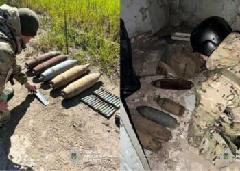 На Миколаївщині у закинутій будівлі знайшли арсенал, – ФОТО