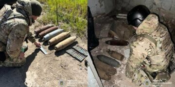 На Миколаївщині у закинутій будівлі знайшли арсенал, – ФОТО