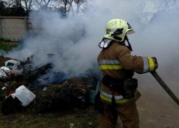 На Миколаївщині за добу сталося три пожежі: одна після падіння уламків БпЛА, – ФОТО
