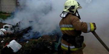 На Миколаївщині за добу сталося три пожежі: одна після падіння уламків БпЛА, – ФОТО