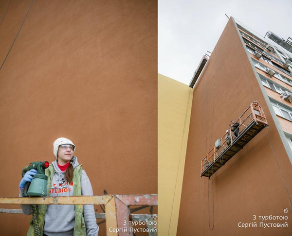 На вулиці Калиновій у Дніпрі відновлюють легендарний мурал