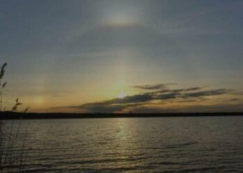 Над Південним Бугом помітили “хибне сонце”