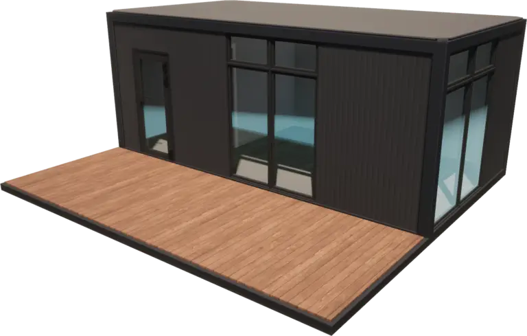 Модульный офис из морских контейнеров