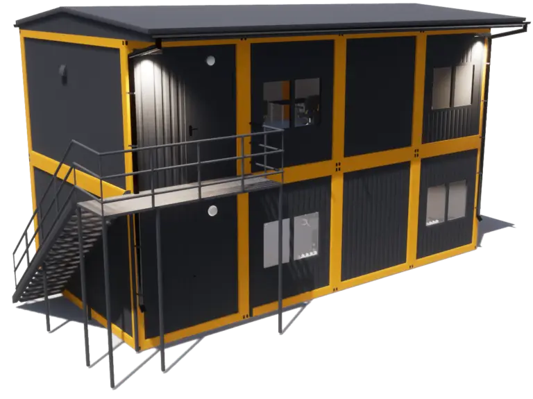 Модульный офис из морских контейнеров