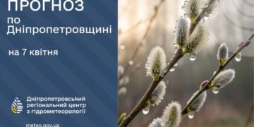 Погода у Придніпров’ї 7 квітня
