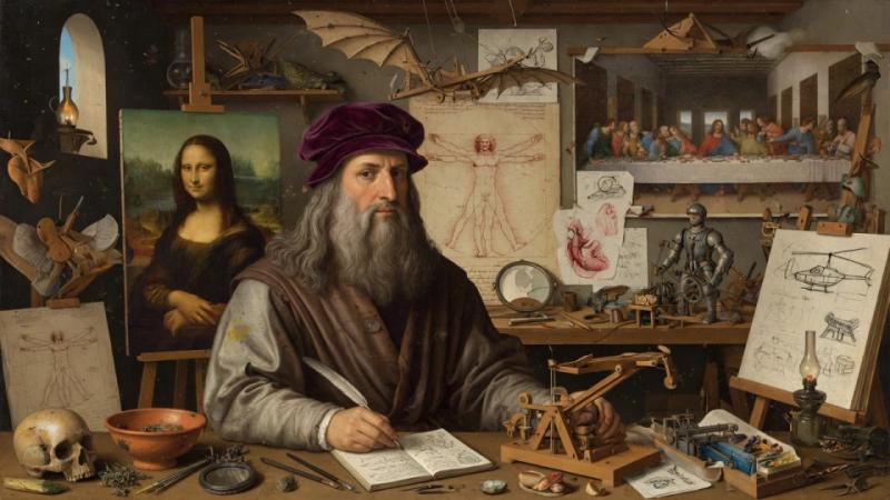 Таємниці Леонардо да Вінчі: 574 роки тому народився один із найзагадковіших геніїв світу