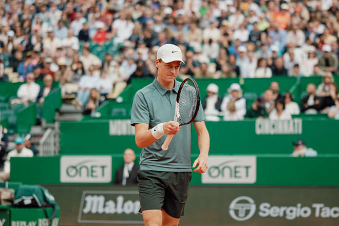 ВІДЕО. Сіннер зустрівся з Усейном Болтом на Мастерсі в Монте-Карло