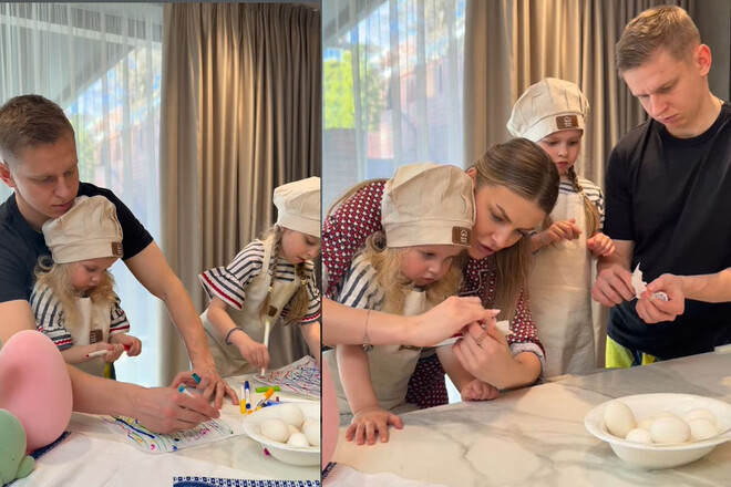 ВІДЕО. Великдень у родині Зінченка: теплий момент розчулив мережу