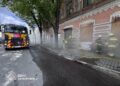 У Запоріжжі сталася пожежа в історичній будівлі “Будинок Лещинського”, – ФОТО