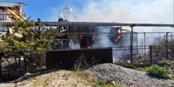 Ворог поцілив по ринку та храму Вільнянську: двоє загиблих, четверо поранених