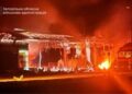 У Запоріжжі ворожий БПЛА атакував автозаправку: виникла пожежа