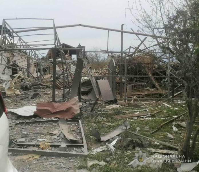 В поліції розповіли подробиці ворожих атак на Запорізький район: двоє людей загинули і пʼятеро поранених