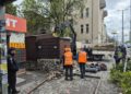 У центрі Запоріжжя прибрали два незаконних МАФи