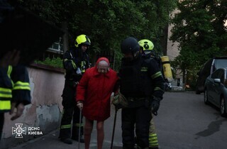 Масована атака на Київ: один загиблий, 21 постраждалий