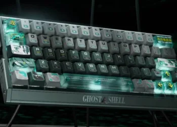 IQUNIX представила кастомні геймерські клавіатури EV63 для фанатів аніме Ghost in the Shell