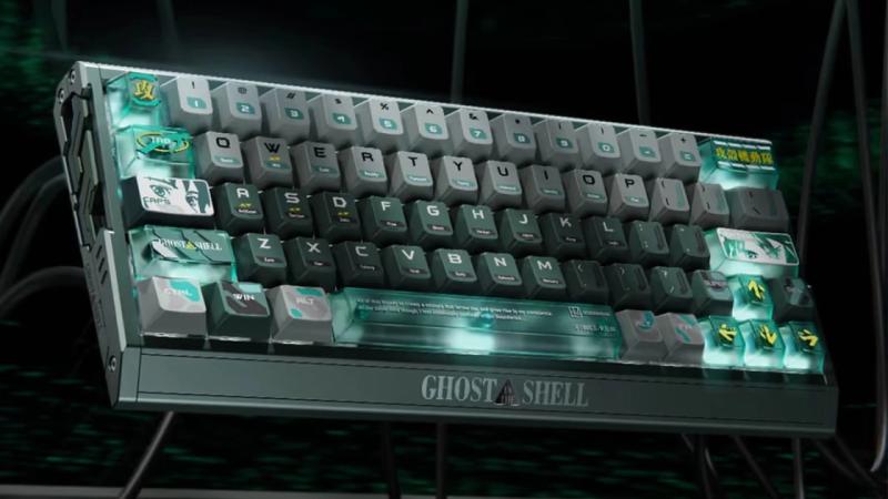 IQUNIX представила кастомні геймерські клавіатури EV63 для фанатів аніме Ghost in the Shell