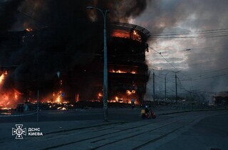 Масована атака на Київ: один загиблий, 21 постраждалий