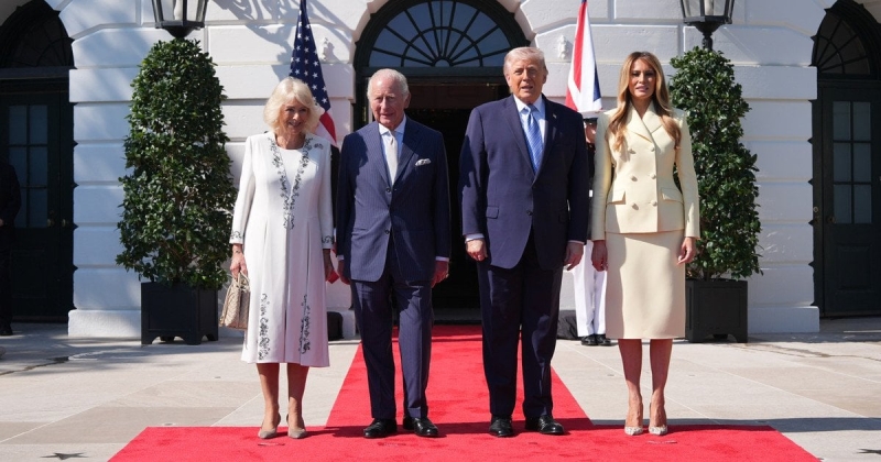 Трамп прийняв короля Чарльза III в Білому домі