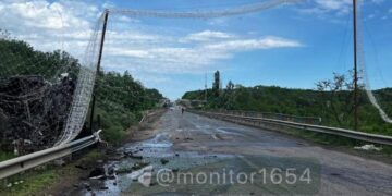Російські дрони атакували поліцію на Окружній Харкова