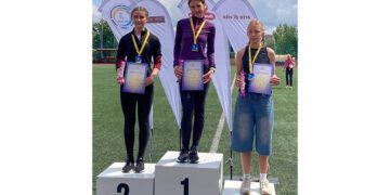 Юна самарчанка виграла Всеукраїнські змагання з легкої атлетики