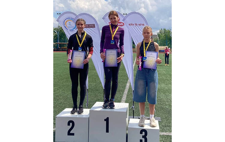 Юна самарчанка виграла Всеукраїнські змагання з легкої атлетики