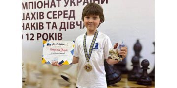 Юний дніпрянин став чемпіоном України з шахів