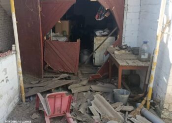 У Нікопольщині варвари пошкодили дронами 2 приватні будинки і гараж