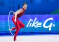 Українська гімнастка Онофрійчук виграла «золото» у вправах з обручем на Європейському кубку