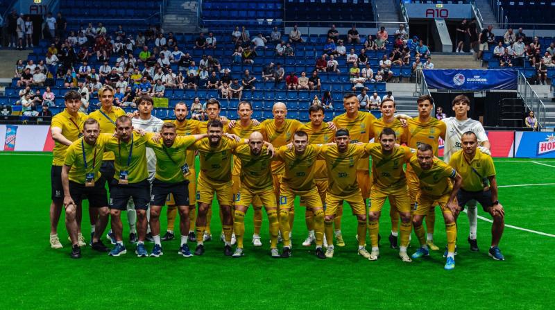 Збірна України з мініфутболу на ЧЄ 2026 зіграла внічию 1 : 1 із Сербією і пройшла до 1/8 фіналу