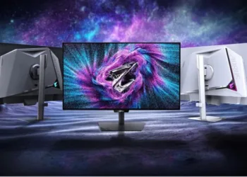 GIGABYTE презентувала флагманську серію моніторів AORUS ELITE з 27” трирежимною Mini LED-моделлю і чотирма OLED-дисплеями