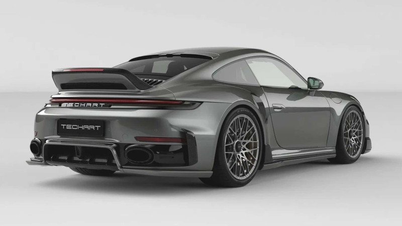 Techart витиснула 811 &laquo;коней&raquo; із Porsche 911 Turbo S: коли базової потужності замало