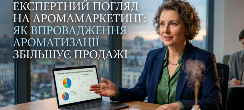Експертний погляд на аромамаркетинг: як впровадження ароматизації збільшує продажі