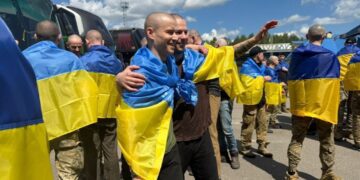 Одещина зустрічає своїх Героїв: з полону повернулися 12 захисників