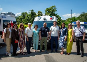 Ще чотири громади Одещини отримали нові автомобілі для мобільних медичних бригад