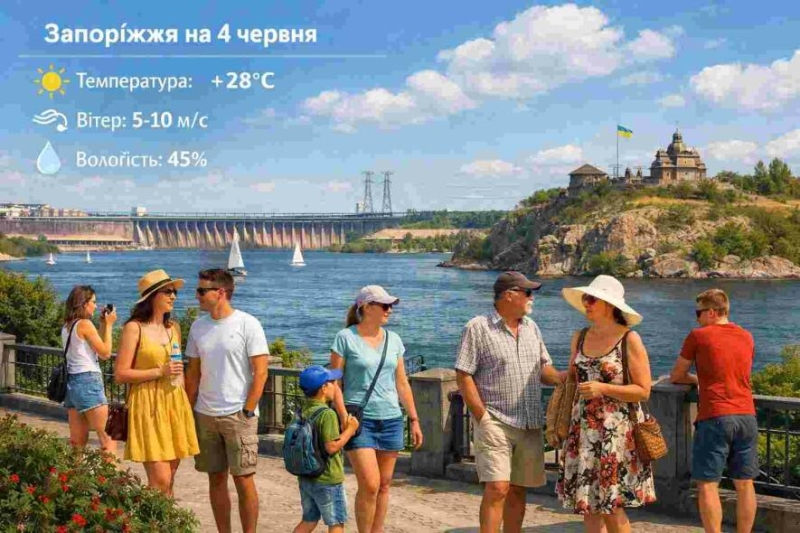 Прогноз погоди в Запоріжжі на 4 червня: зміни в атмосфері та дощі