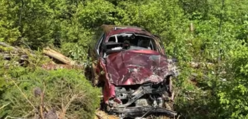 Смертельна ДТП на Прикарпатті: Volkswagen злетів в обрив, є загиблі (ФОТО)