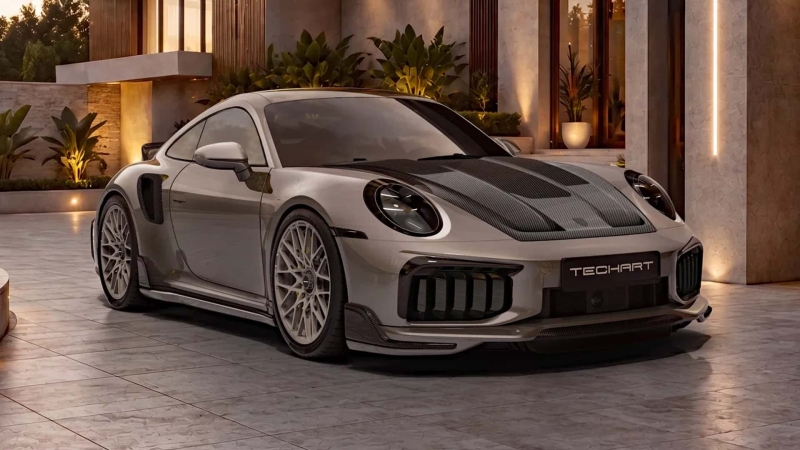 Techart витиснула 811 &laquo;коней&raquo; із Porsche 911 Turbo S: коли базової потужності замало